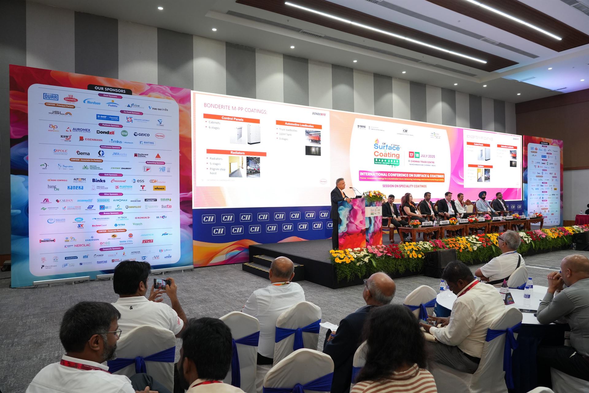 Conference session in progress at SCE 2025